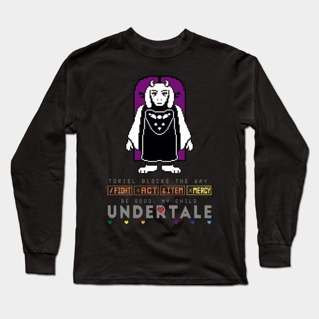 Toriel - Undertale Long Sleeve T-Shirt by Raggdyman